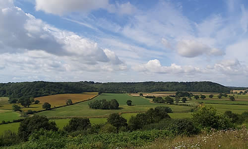 Views over the Parish - photo by kind permission of Jemma Lawson